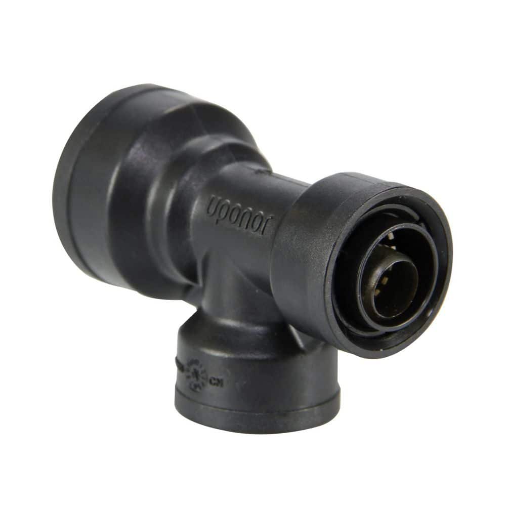TotalFit 3/4 in. x 1/2 in. x 1/2 in. Push-to-Connect Engineered Polymer Reducing Tee price history on PriceWatchPro