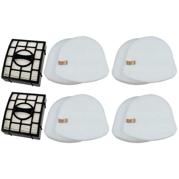 Foam Felt HEPA Filter Accessory for Shark Navigator Rotator Lift-Away Upright Vacuum Washable Reusable 10-Pack