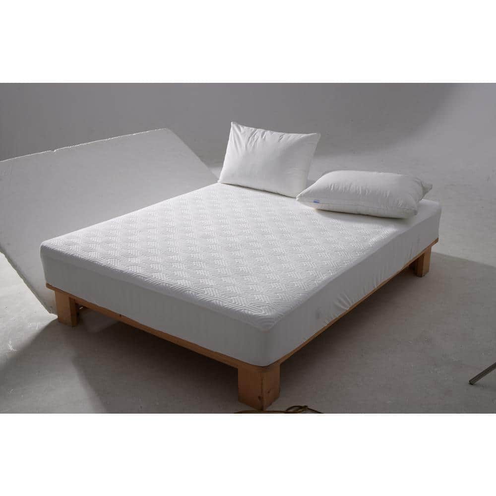 JEAREY Queen Bamboo fiber waterproof fitted mattress protector case