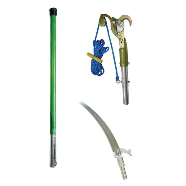 Jameson Landscaper Pruner and Pole Saw Tree Trimming Package with 8 ft. Pole