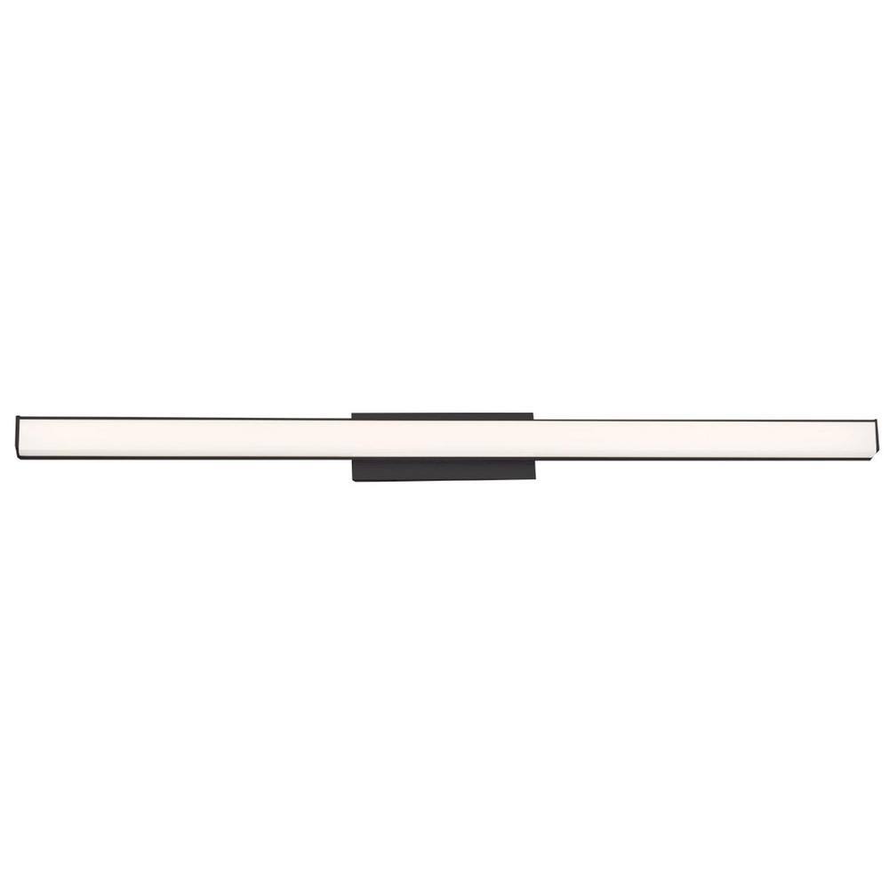 Brink 36" Slim Black LED Bathroom Vanity Light Bar