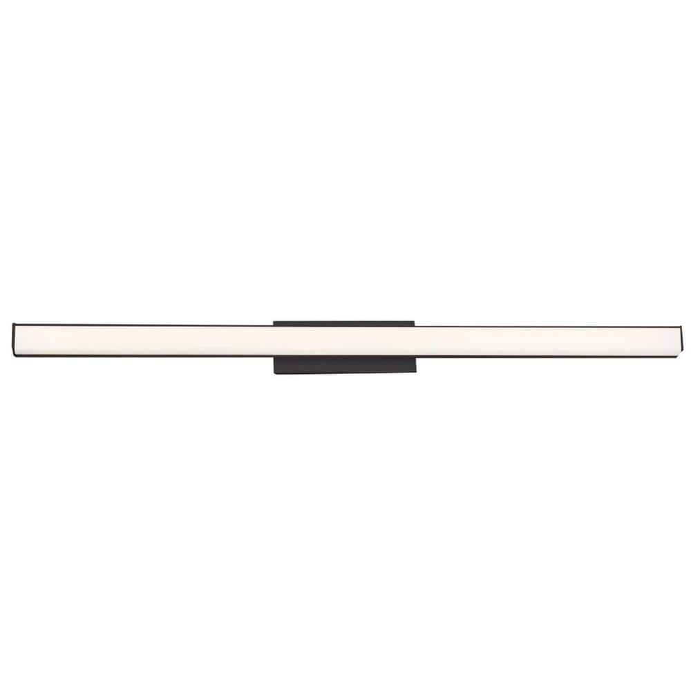 Brink 36 in. Black LED Vanity Light Bar and Wall Sconce, 3500K price history on PriceWatchPro