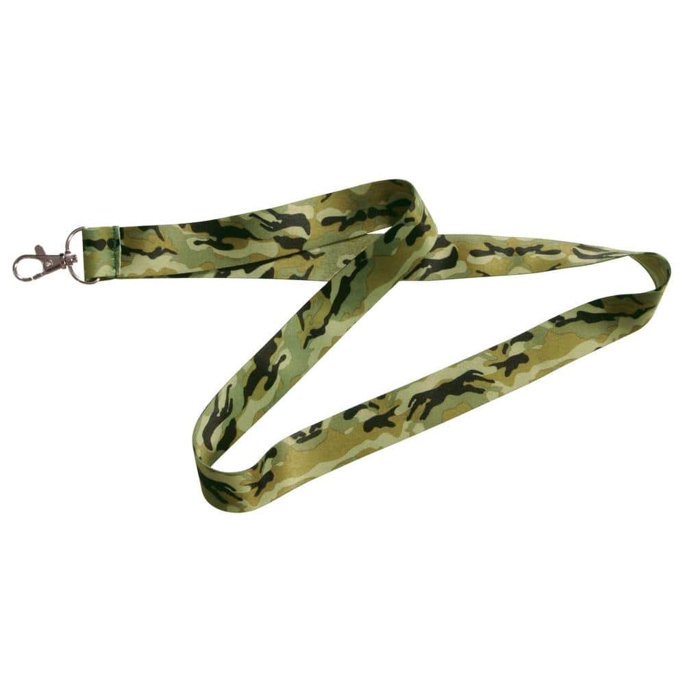 Keys Camouflage Lanyard for ID Light Stick Compass