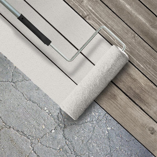 1 gal. #PWN-63 Abalone Shell Textured Low-Lustre Enamel Interior/Exterior Porch and Patio Anti-Slip Floor Paint