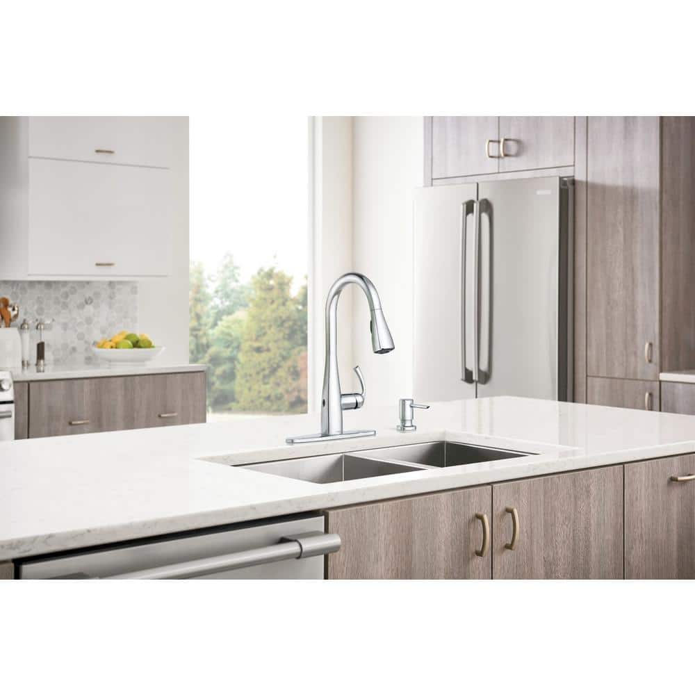 Chrome Touchless Kitchen Faucet with Pull-out Spray