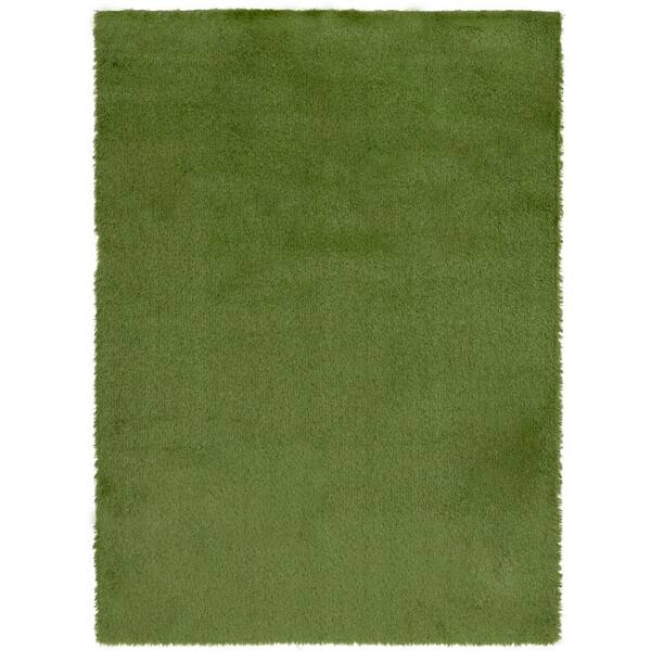 Natco 5 ft. x 7 ft. Light Green Artificial Grass
