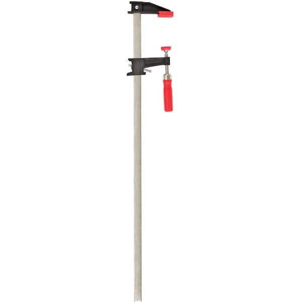BESSEY Clutch Style 24 in. Capacity Bar Clamp with Wood Handle and 2-1/2 in. Throat Depth