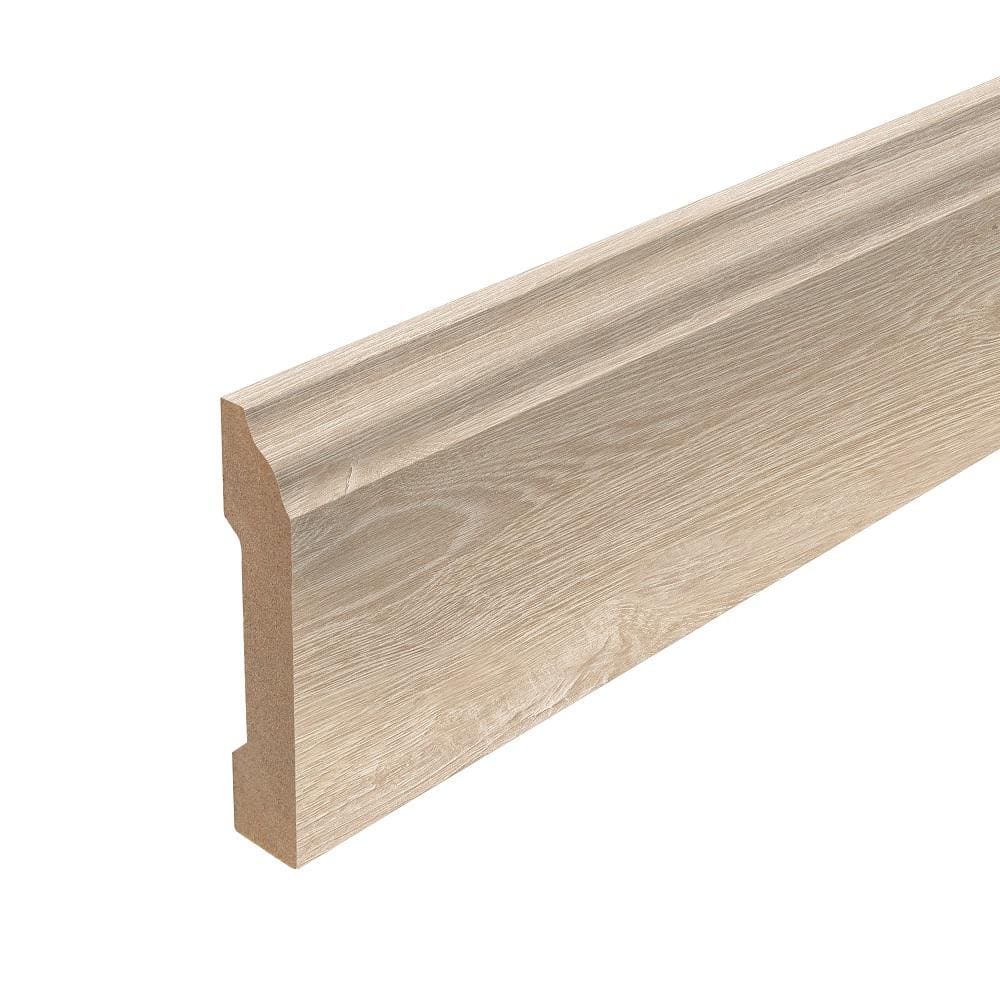 Macadamia 0.62 in. T x 3.3 in. W x 94.5 in. L Textured Wood Look Laminate Moulding/Trim Base Molding price history on PriceWatchPro