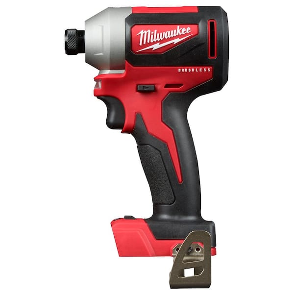 Milwaukee M18 18-Volt Lithium-Ion Brushless Cordless 1/4 in. Impact Driver with 3-Speeds (Tool-Only)