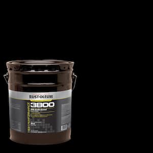 5 gal. 3800 DTM OSHA Gloss Black Interior/Exterior Acrylic Enamel Paint
