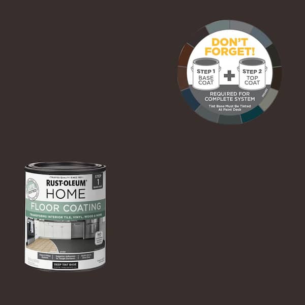1 qt. Chocolate Interior Floor Base Coating