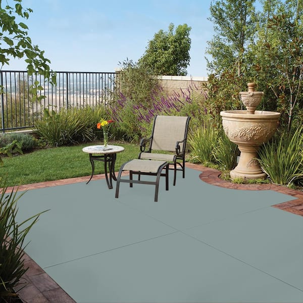 5 gal. #PFC-46 Barrier Reef Solid Color Flat Interior/Exterior Concrete Stain