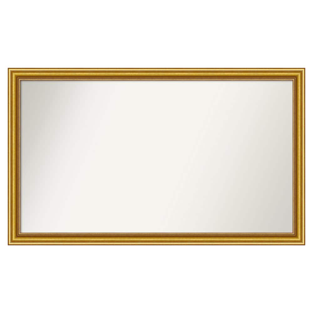 Townhouse Gold 49.75 in. x 29.75 in. Custom Non-Beveled Wood Framed Batthroom Vanity Wall Mirror price history on PriceWatchPro