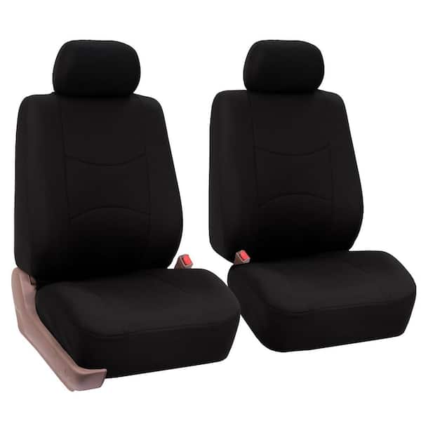 FH Group Flat Cloth 47 in. x 23 in. x 1 in. Half Set Front Seat Covers