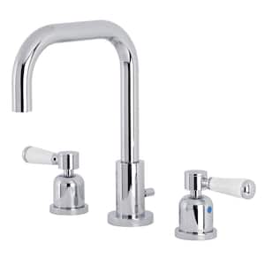 Paris 8 in. Widespread 2-Handle Bathroom Faucet in Polished Chrome