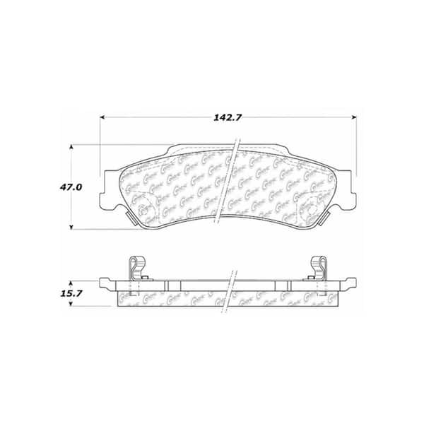Centric Parts Disc Brake Pad Set