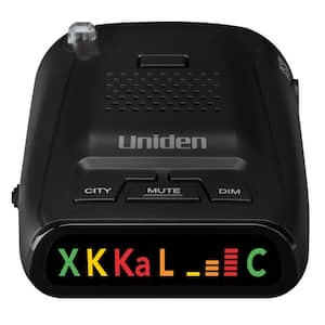 Radar Detector with Easy-to-Read Icon Display