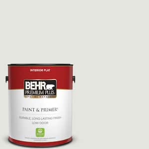 1 gal. #BL-W12 Canyon Wind Flat Low Odor Interior Paint & Primer