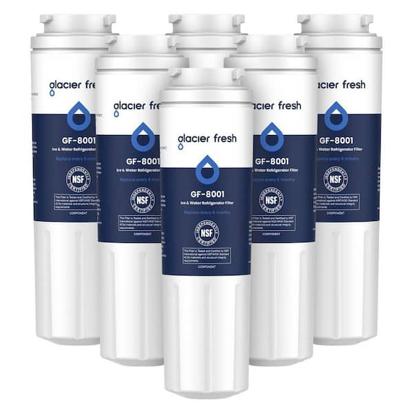 Refrigerator UKF8001 Water Filter for Whirlpool 6-Pack