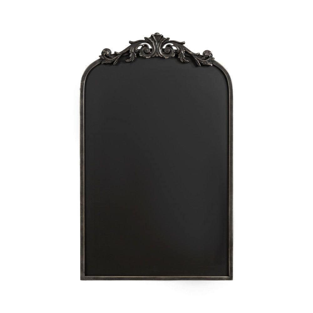 Arendahl Black Ornate Magnetic Chalkboard with Vintage Frame