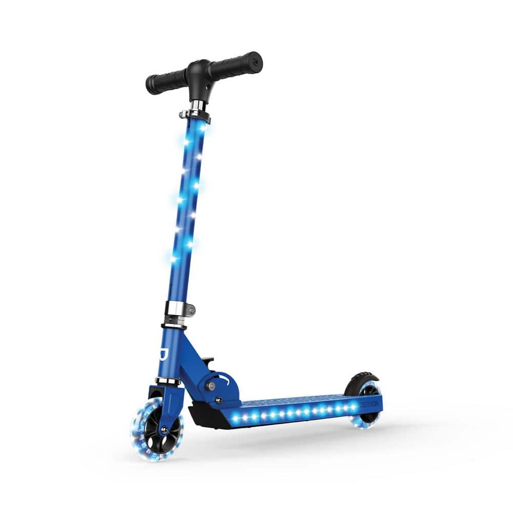 JOYRIDE ジョイライド JOBG-500 BLK-S(23-26) Jupiter Kick Scooter with LED Lights and Height Adjustable