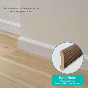 Natural 0.62 in. T x 3.3 in. W x 94.5 in. L Base Molding