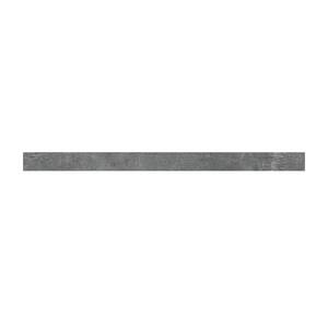 Piedmont Harlan Gray 0.75 in. T x 2.33 in. W x 94 in. L Luxury Vinyl Overlapping Stair Nose Molding