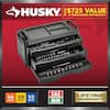 Husky 280-Piece SAE/Metric Mechanics Tool Set with Tool Box H280MTS