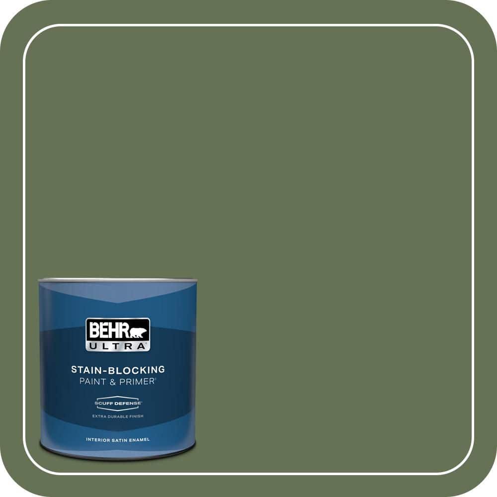 1 qt. #PMD-46 French Tarragon Extra Durable Satin Enamel Interior Paint & Primer price history on PriceWatchPro