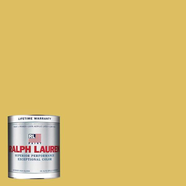Ralph Lauren 1-qt. Medici Yellow Hi-Gloss Interior Paint