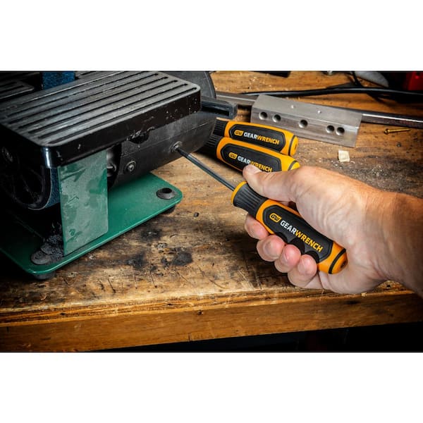 GEARWRENCH Phillips/Slotted Dual Material Screwdriver Set (12