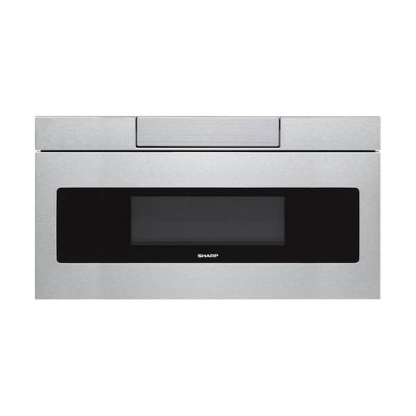 Sharp 30 in. W 1.2 cu. ft. Built-In Microwave Drawer with Easy Touch Control in Real Stainless