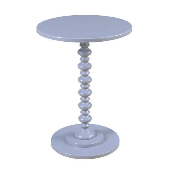 Convenience Concepts Palm Beach Gray Spindle End Table