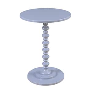 Palm Beach Gray Spindle End Table