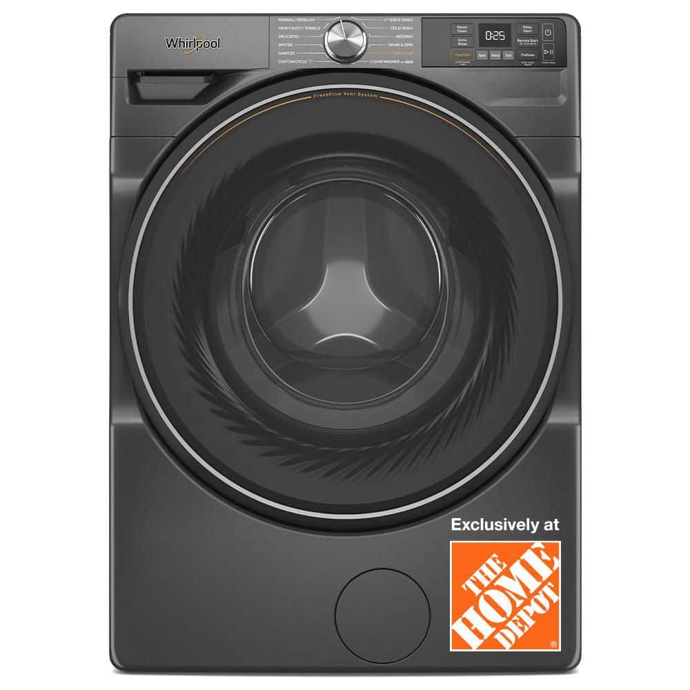 4.5 cu. ft. Front Load Washer in Volcano Black with FreshFlow Vent System