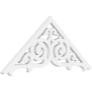 1 in. x 36 in. x 15 in. (10/12) Pitch Athens Gable Pediment Architectural Grade PVC Moulding