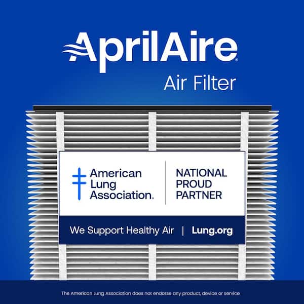 AprilAire 416 16 in. x 25 in. x 4 in. MERV 16 Pleated Filter For Air Cleaner Models 1410 1610 2410 2416 3410 4400 1 Pack 416 The Home Depot