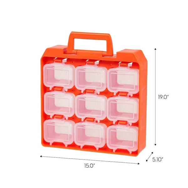 Iris 6 x 6 Portable Project Case, 8 Pack, Pink