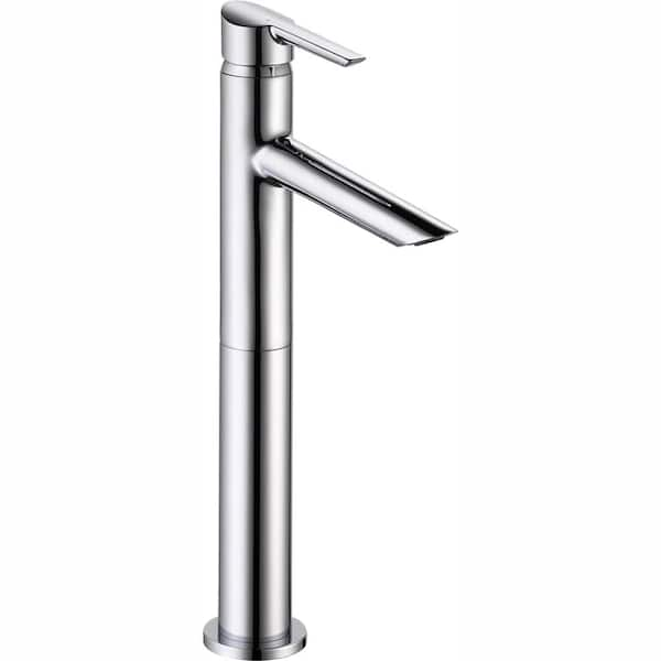 Delta Compel Single Hole Single-Handle Vessel Bathroom Faucet in Chrome