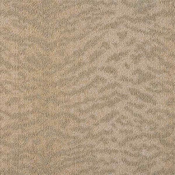 Natural Harmony Fearless - Savannah - Beige 13.2 ft. 36 oz. Wool Pattern Installed Carpet