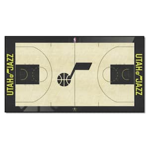 NBA Utah Jazz 3 ft. x 5 ft. Large Court Runner Rug