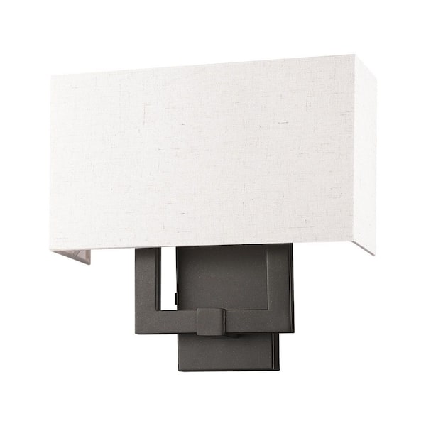 Livex Lighting 2-Light English Bronze ADA Wall Sconce