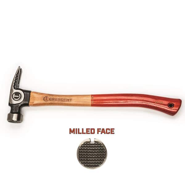 Crescent 22 oz. Wood Milled-Face Framing Hammer