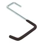 8 in. L Heavy-Duty Black Vinyl-Coated Steel Rafter Hanger Storage Hook 50 lbs.