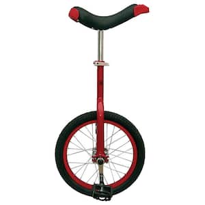 Red 16 in. Unicycle with Alloy Rim