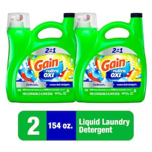 154 oz. Ultra Oxi Waterfall Delight Scent Liquid Laundry Detergent (107-Loads) (Multi-Pack 2)