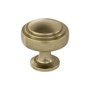 Winsome 1-1/4 in. (32 mm) Diameter Golden Champagne Cabinet Knob