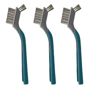 Wire Brush Steel Rust Brass Metal Paint Brushes Nylon Remover 3 Piece Heavy Duty