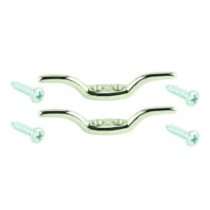 2-1/2 in. Chrome-Plated Rope Cleat (2-Pack)