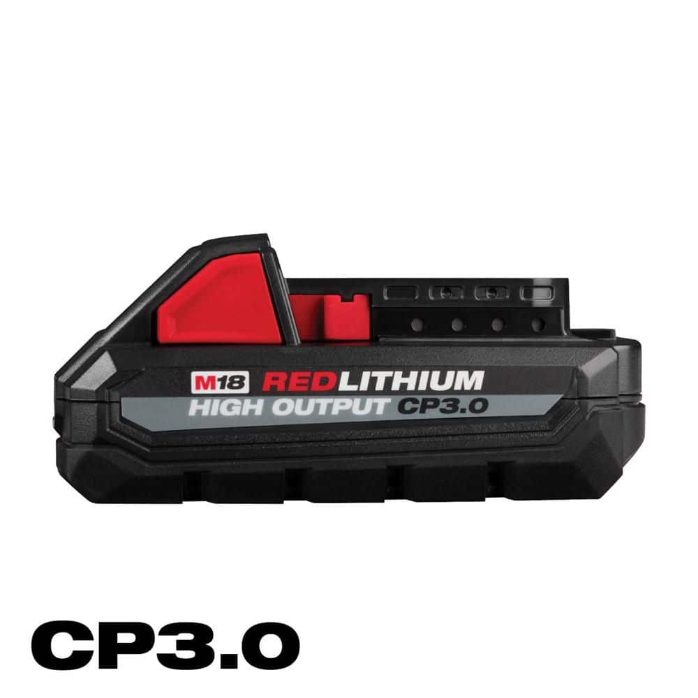 Milwaukee M18 18-Volt Lithium-Ion HIGH OUTPUT CP 3.0 Ah Battery Pack